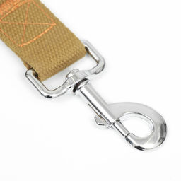 Поводок брезентовый, 2,7 м х 3 см, песочный - Пижон фото 2