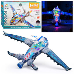 Самолет "Воздушный полет" на батарейках, в коробке