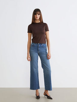 Bisiklet Yaka Kad?n Ti??rt