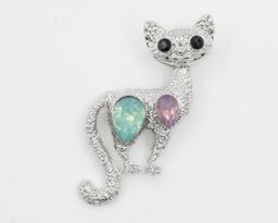Брошь Кошка
