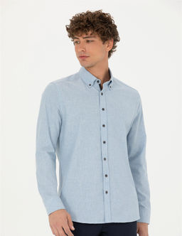 Mavi Regular Fit Uzun Kollu G_mlek