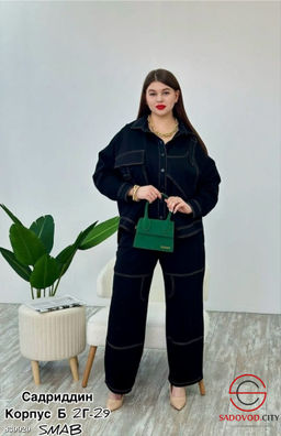 Джинсовый костюм двойка