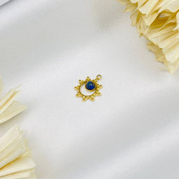 Подвеска с камнем Лазурит (1 шт) - Радуга самоцветов фото 2