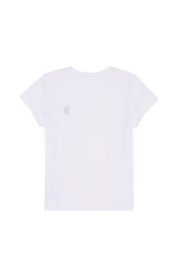Белая футболка с круглым вырезом для мальчиков - U.s. polo assn фото 2