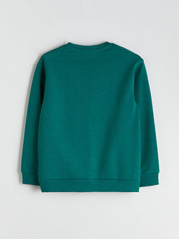 Bisiklet Yaka Erkek ?ocuk Sweatshirt