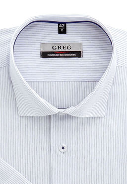 Сорочка мужская короткий рукав GREG 121/109/1256/Z/1