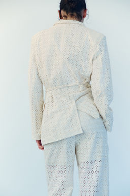 Pantal?n sastre con bordado ingl?s - H&m фото 4