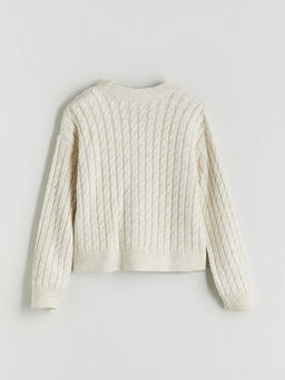 V Yaka K?z ?ocuk Triko H?rka