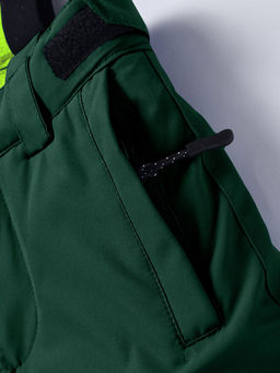 Горнолыжный костюм для мальчика зеленого цвета 9325Z - Valianly фото 14