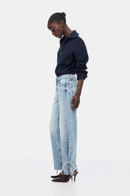 Straight High Waist Jeans - H&m фото 2