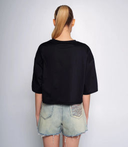 Футболка #ОКТ095009, чёрный