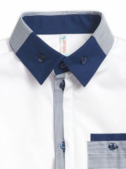 Pelican BWCJ7095 сорочка верхняя для мальчиков  фото 5