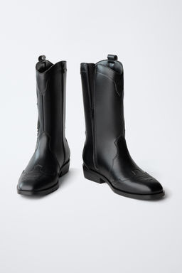 COWBOY BOOTS - Zara фото 14
