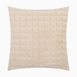 Наволочка декоративная Этель цвет бежевый 43×43 см, велсофт, полиэстер