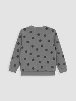Puantiyeli K?z ?ocuk Kal?n Sweatshirt - Waikiki фото 3