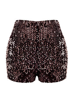Gumus Super Mini Payet Sort & Bermuda TPRAW26SR00005 - Trendyolmilla фото 9