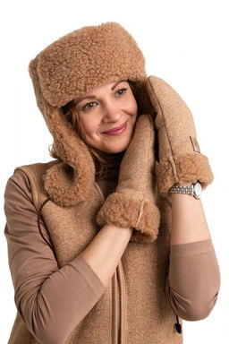 Варежки меховые РОДИНА - Woollamb фото 6