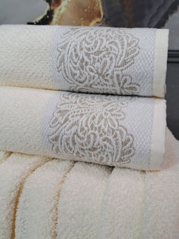 К-т полотенец Dolce (молоко) 70х140см(1),50х90см(1)