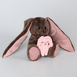 Мягкая игрушка «Li с зайцем», заяц, 25 см