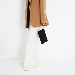 Сумка-клатч на молнии, цвет чёрный/красный - Simaland фото 4