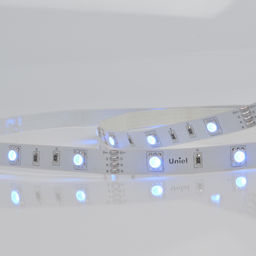 ULS-U12 3M/RGB/1.5M/USB/RC IP20 RUA02C24 Гибкая светодиодная лента на самоклеящейся основе, 3м. RGB. Пульт ДУ (в/к). TM Uniel