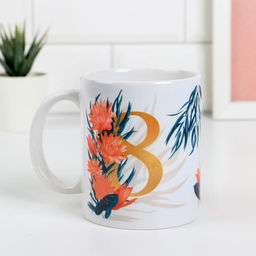 Кружка сублимация 8 Марта, расцветай от счастья, 320 мл