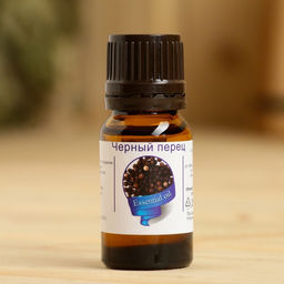 Эфирное масло Чёрный перец, флакон-капельница, аннотация, 10 мл - Simaland фото 2