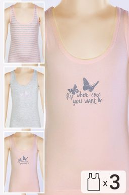 Майка для девочки 3шт. Baykar