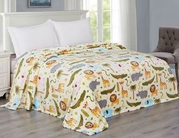 Покрывало-плед Лимпопо фланель-микрофибра 150*200 см.