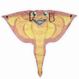 Карнавальный набор «Прикольная Змея», накидка, маска, красный