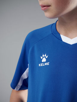Детская футбольная форма KELME Football Suit Blue