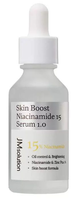 Сыворотка для лица JMsolution Skin Boost Niacinamide 15 Serum 1.0 30 мл  фото 2