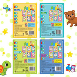 Книги Учимся читать, набор 4 шт., 24 стр. - Буква-Ленд фото 5