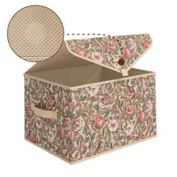 Короб стеллажный с крышкой, большой, 40*30*25 см Valiant  фото 24