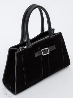 Сумка женская кожаная 990189NN black Natale Navetta