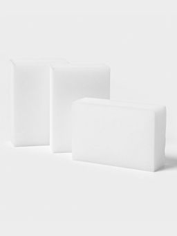 Губки меламиновые для удаления пятен Доляна, 3 шт., 963 см фото 11