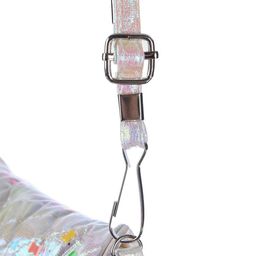 Сумка детская на клапане, 6х12х16 см, регулируемый ремень, белый МИКС - Simaland фото 6