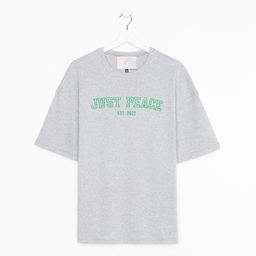 Футболка женская MIST Peace, размер 48-50, серая