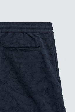 BERMUDA JACQUARD TEXTURA / Marino