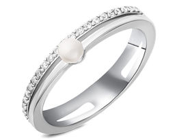 Кольцо, жемчуг swarovski, Z-26973