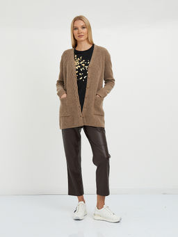 кардиган женский с накладными карманами - Glenfield фото 2