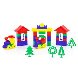 Конструктор Строитель (Гигант, 175 элементов) (в мешке) - Полесье фото 2