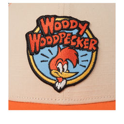 Бейсболка CAPSLAB арт. CL/WW2/1/PCS/HERB Woody Woodpecker (кремовый / оранжевый)