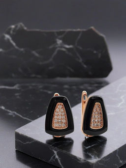 Серьги с керамикой