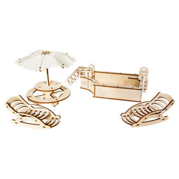 Набор для кукольного домика "Пляж"