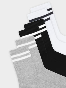 Носки женские в наборе, 3 пары - Mark formelle фото 7