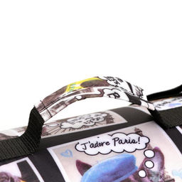 Сумка - переноска для животных с принтом, 46 х 28,5 х 30 см микс - Пижон фото 8