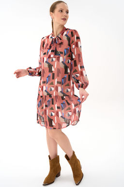 Платье Нежный акцент  2 (алый)