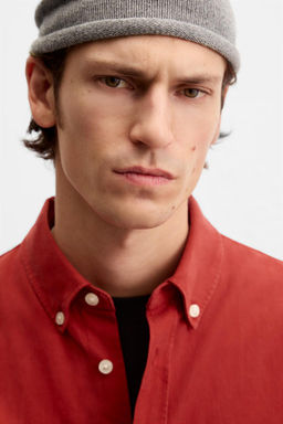 LYOCELL - COTTON SHIRT - Zara фото 6