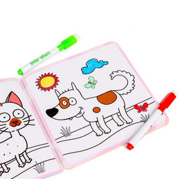 Многоразовая раскраска Животные фермы, 12 стр., 16 16 см, Синий трактор  фото 5